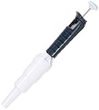 Gilson PIPETMAN G P10 Mikroliterpipette, Metall-Abwerfer, 1-10mL Kapazität, Blau