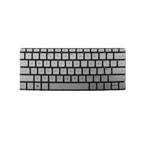 Clavier HP Spectre 14-3200 noir avec disposition UK English pour remplacement ordinateur portable