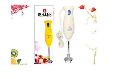 Image of DOLLER 200-Watt Portable Hand Blender (White)