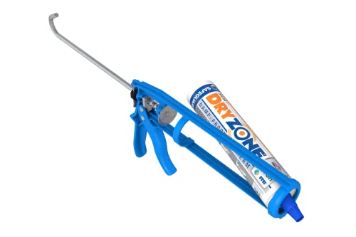Dryzone Damp Proofing Cream Kit (Pack of 5 DPC Injection + Cox Mastic Gun & Drill Bit) High-Strength, BBA & WTA Approved Rising Damp Treatment.