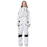 GJRFYJ Winter einteiliger Skianzug Herren Outdoor Warmer Schneeanzug Damen Schneeanzug Snowboardanzug Ski Schneeanzug (Color : D, Size : Small)
