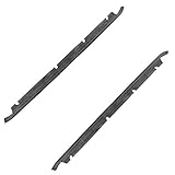Driver & Passenger Side T-Top Rubber Hatch Drip Edge Weatherstrip Seal Compatible with 1982-1992 Chevrolet Camaro Pontiac Firebird