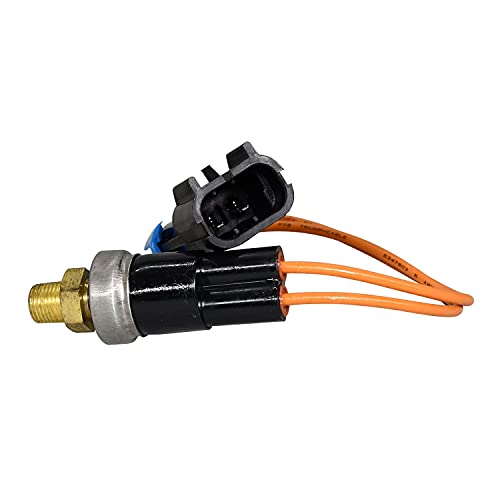 Biyouparts Pressure Sensor 12-00456-00 12-00592-00 Compatible with Carrier Engine CT4.91TV CT4.91 CT4.91M Compatible with Vector Trailer Refrigeration Unit 1950MT 1950 1850MT 1850 1550 1800MT