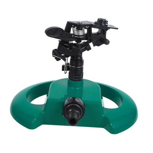 Gadpiparty Irrigatore per Giardino Rotante Gradi per Irrigazione del Prato Irrigatori Automatici per Impianto di Irrigazione da Giardino per Prato Piante Fiori Verdure