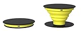 PopSockets: Expanding Stand and Grip for Smartphones and Tablets (Black/Yellow/Black)