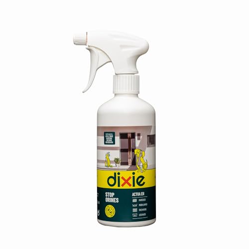 DIXIE - Urine Repellent Dogs and Cats - 500ml - Prevents Pets from Marking Territory - Immediate and Lasting Effect - Does Not Stain or Fade Surfaces - Educates Pets Not to Urinate