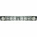 AUTOS PARTS PLUS Set Of 2 Front Argent Grille Chrome Plastic Left Driver & Right Passenger Side Direct Replacement Compatible With 1976-1977 Ford F-Series FO1200106 FO1200107 D6TZ8150A D6TZ8151A ‎