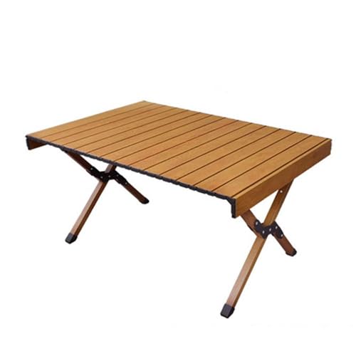 Table pliante portable camping légère et table pique nique enroulable