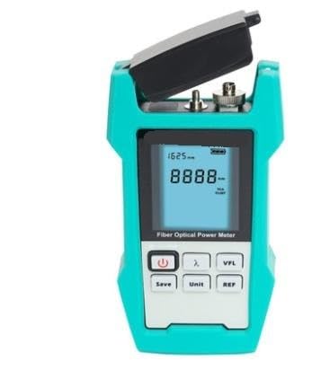 Medidor de potencia fibra óptica tipo almacenamiento MT-7603-C (con batería)