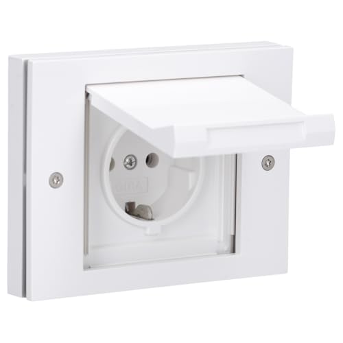 Gira TX 44 Steckdose und Abdeckrahmen