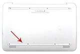 Snow White Laptop Lower Bottom Base Case Cover 910176-001 Compatible Replacement Spare Part for HP Stream 14-AX027CL Series