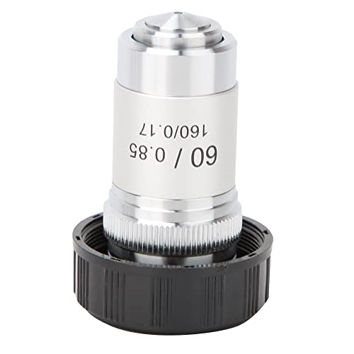 Lentille d'objectif achromatique 60x Domary pour corriger le flou de microscope