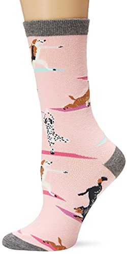 Image of K. Bell Women's Fun Sports & Outdoors Crew Socks - 1 Pairs - Cool & Cute Casual Novelty Gifts