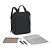L&Auml;SSIG Baby Wickelrucksack Wickeltasche mit Wickelunterlage, Kinderwagenbefestigung, Netztasche/GRE Conversion Backpack black