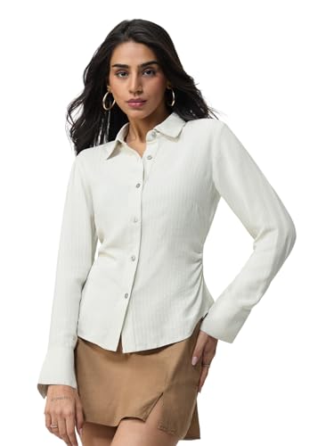 Chemise vanilla pour femme coupe ajustée légère anti-inconfort