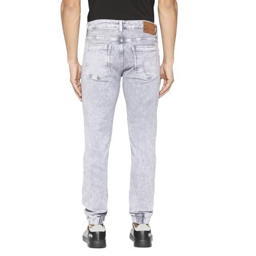 Image of Being Human Grey Jogger Fit Men's Denims Clothing