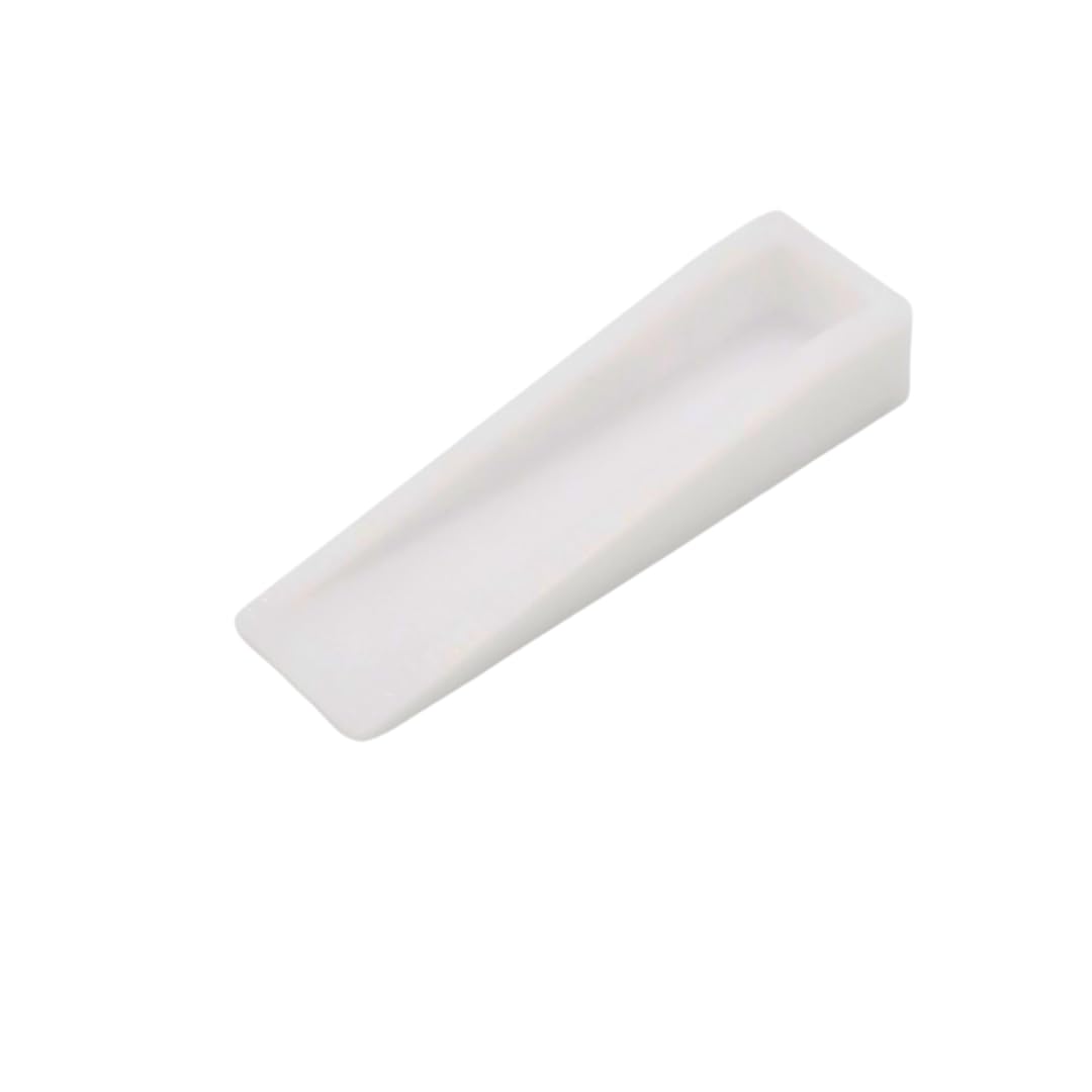 Reallyrecycle White Bifacial Door Stopper Wedge, Flexible Plastic