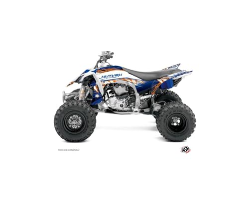 Kit déco bleu et orange pour vos sorties en quad 450 YFZ R