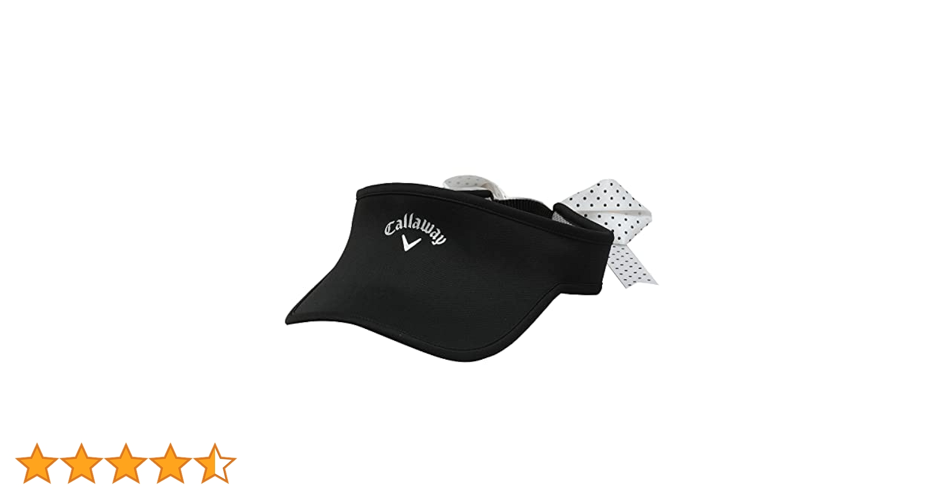 ANEW リボン付き バイザー ANEW GOLF アニューゴルフ リボン付 サンバイザー ブラック系