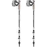 LEKI Goods, dunkelanthrazit-neonrot, 90-130cm