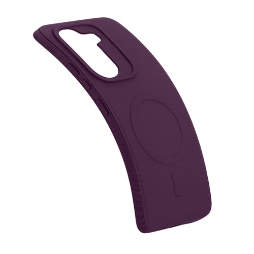 Image of Casotec Back Cover Compatible with Vivo V60e 5G | MagFit Ring Design (Non-Magnetic) | Shockproof Case | Anti-Slip Grip | Raised Camera Edges | Slim Protective Case for Vivo V60e 5G (Purple)