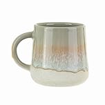 Sass & Belle Mojave Glaze Grey Mug - Ceramic Coffee Mug and Tea Cup with Artisan Finish Stylish Home Decor Kitchen Accessory Designed by Sass and Belle