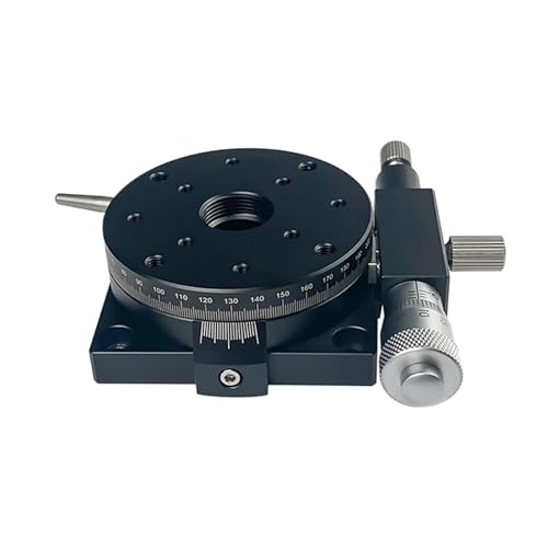 R-axis 100mm Manual Slide 360-degree Rotation Precision Displacement Adjustment Platform(RSP100-L)