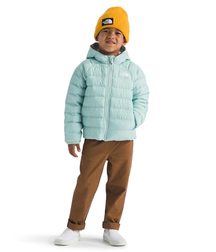 Image of The North Face Kids Reversible Perrito Insulated Hooded Jacket | 2 in 1 Winter Coat for Boys & Girls, Water Repellent