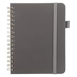 POPETPOP Libreta de Contraseñas A6 Espiral con Pestañas Alfabéticas, Material de Oficina