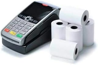 Smooth Papers Thermal Paper Till Rolls for Credit Card All PDQ Machines 57x40 (Pack of 100 Rolls)