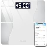 【2025アップグレード版・業界最薄級】 体重計 体脂肪計 体組成計 スマホ連動 Bluetooth 高精度 ヘルスメーター iOS/Android対応 強化ガラス 自動ON/OFF 多機能測定 13項目 日本語説明書付 ダイエット 健康管理 筋肉量 水分量 BMI対応 コンパクト 携帯便利 自宅/会社 男女兼用 (ホワイト)