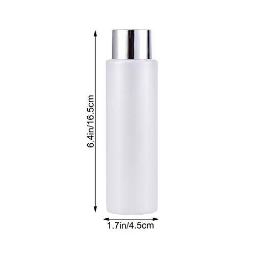 FRCOLOR 4 Pieces 200ml Empty Bottles with Flip Cap - Image 2