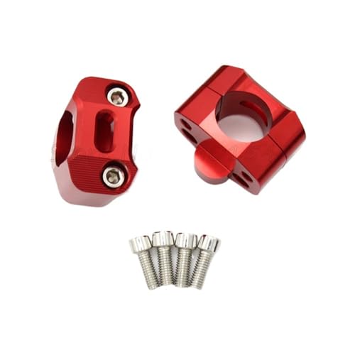 Rehausseurs de guidon moto 28 mm réglables pour soulager le dos et les poignets