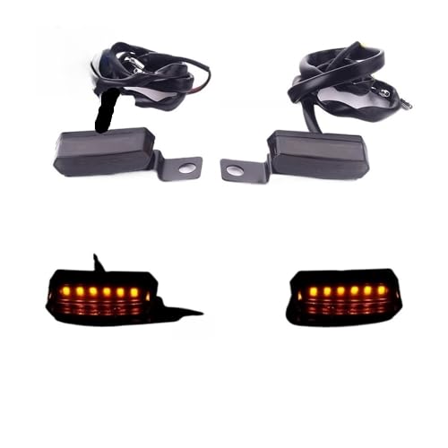 Feu arrière LED moto Cruiser résout le manque de visibilité avec clignotants fluides