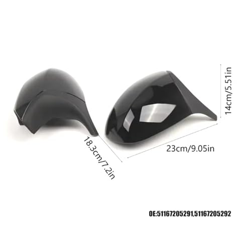 Coque de rétroviseur BMW E91 E90 E93 51167205291 rétroviseurs extérieurs
