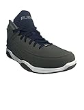 Mittelhoher Sportschuh Fubu Herren Kollektion High-Top Sneakers – Tiger & Strap 2, Grau (grau), 41 EU