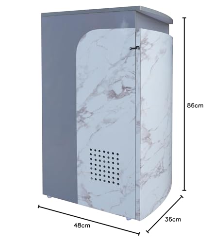 Image of Fully Automatic Domestic Atta Chakki Flour Mill with Inbuilt Vacuum | 8-10 Kg /Hr Grinding | 4.5 Kg Hopper | 2880 RPM | Grinds 50+ Grains & Spices | 7-Year Motor & Lifetime Chamber Warranty
