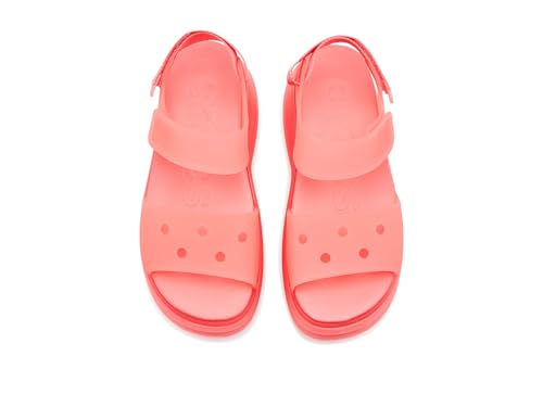 Crocs Soho Frosted Y Strap Sandales Femmes Guava - vue 10
