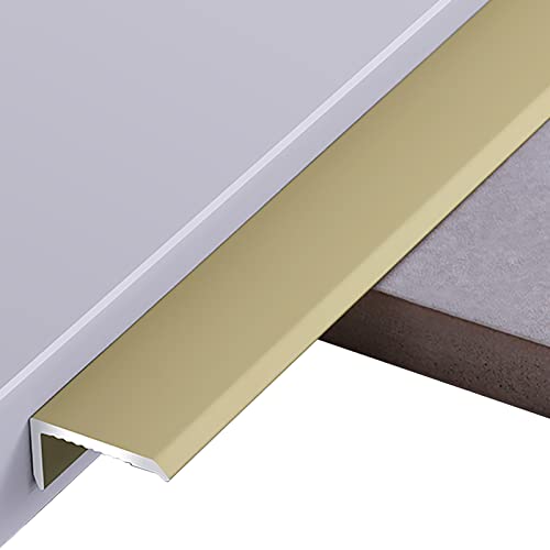 Barre de protection en aluminium pour harmoniser le sol du salon à la cuisine
