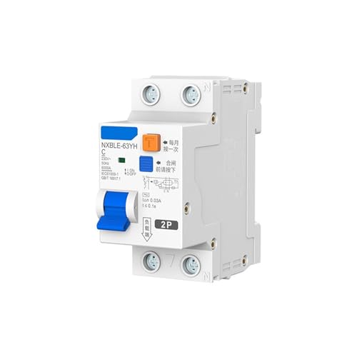Petit protecteur de fuite NXBLE-63YH 40A avec coupure automatique bipolaire 2P