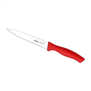 GLARE Grand GA-706 - Stainless Steel Utility Knife - 240 MM (Colour Red)