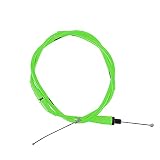 Lunghezza: 102,5 cm NIBBI Cavo acceleratore di ricambio per moto, 102,5 cm, cavo acceleratore regolabile 118,5 cm, per motore NC, Yamaha, Honda, Suzuki, SSR, APOLLO, mini bike, pit bike, motocross (verde)