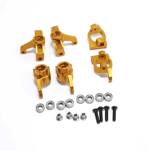 Supports moyeu C en métal Wltoys 144001 kit d'amélioration haut de gamme pour voiture RC