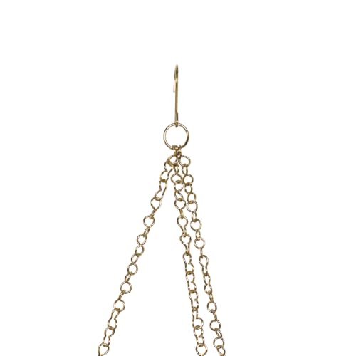 deco 79 Metal Wall Planter, Set of 2 Planter 5", 6" H, Gold by deco 79 - Used condition - Image 5
