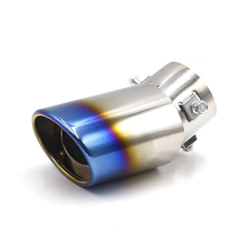 Silencieux échappement universel voiture inox coudé