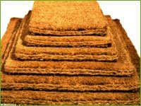 Kempf Natural Coco Coir Doormat, 36" X 48"