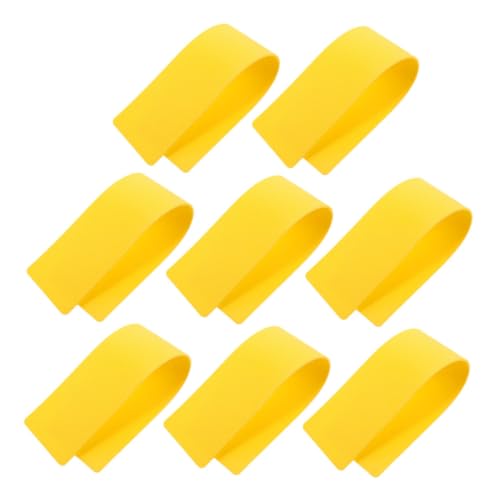 Garneck Sports Training Carpet Markers 8 Pack Basketball Tennis Training Markers Non-Slip Soft Rip-Resistant Design for Multiple Games