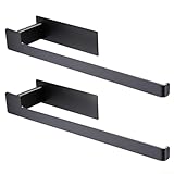 Photo Gallery sumsoctober portasciugamani da parete salvaspazio in acciaio inox, 33,5 × 7 × 4 cm, resistente alla ruggine, per bagno e cucina (nero) Photo Gallery sumsoctober portasciugamani da parete salvaspazio in acciaio inox, 33,5 × 7 × 4 cm, resistente alla ruggine, per bagno e cucina (nero)
