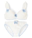 northerly(ノーザリー) インナーセット ラブリー ラビットブラジャー＆ショーツセット 57-33-25-1561 WH E65
