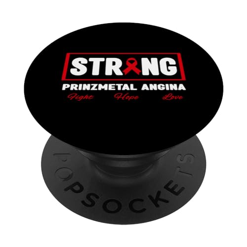 Camisa fuerte Prinzmetal Angina - Prinzmetal Angina Awareness PopSockets PopGrip Intercambiable